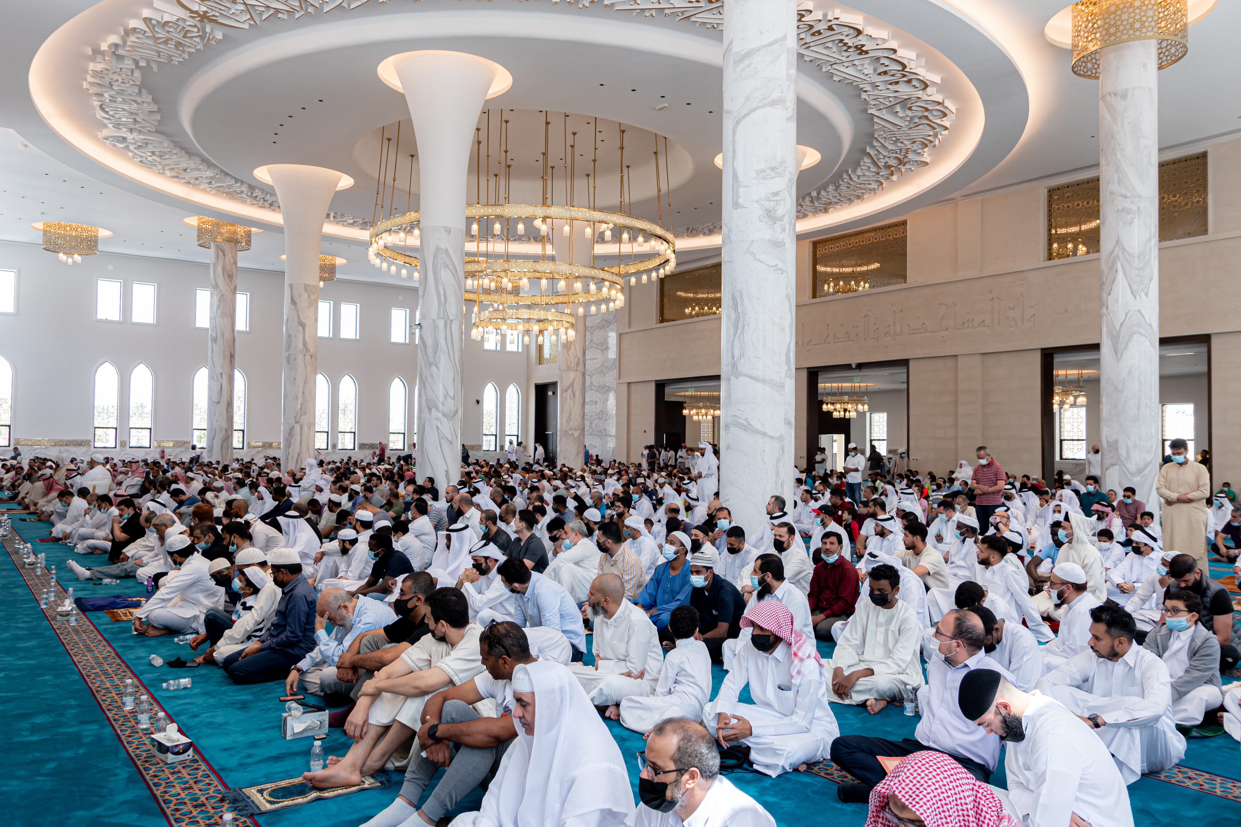 The opening of the first mosque in Lusail City | QatariDiar