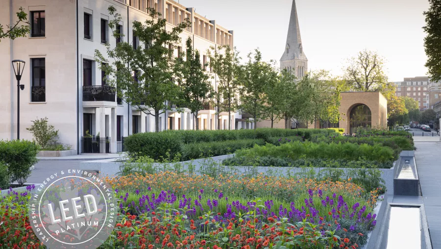 Qatari Diar's Chelsea Barracks in London is awarded LEED Platinum certification