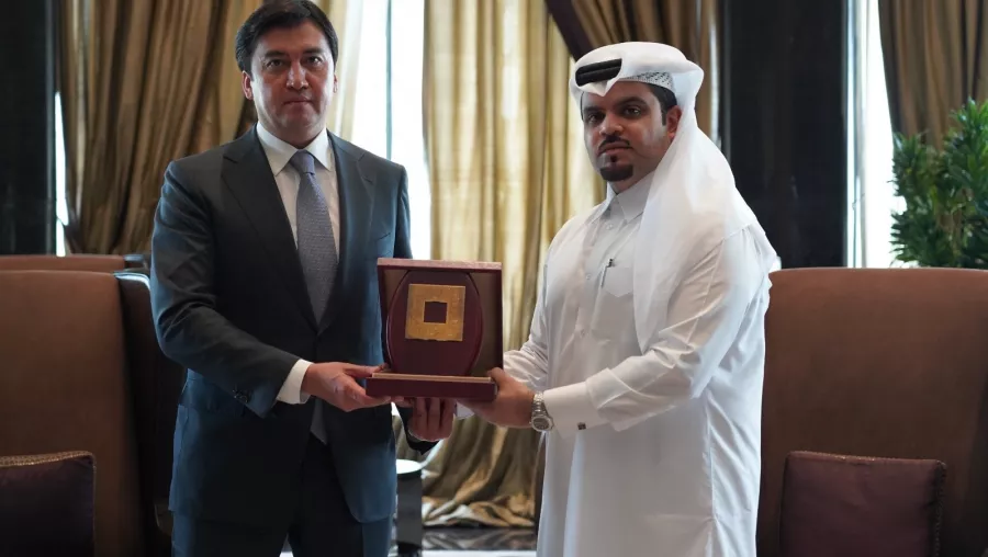 Vice Minister of Culture and Sports of Kazakhstan visits Qatari Diar's Headquarters
