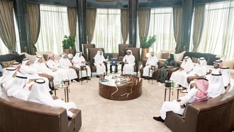 A delegation from The National Real Estate National Committee of the Federation of Saudi Chambers visits Qatari Diar headquarters
