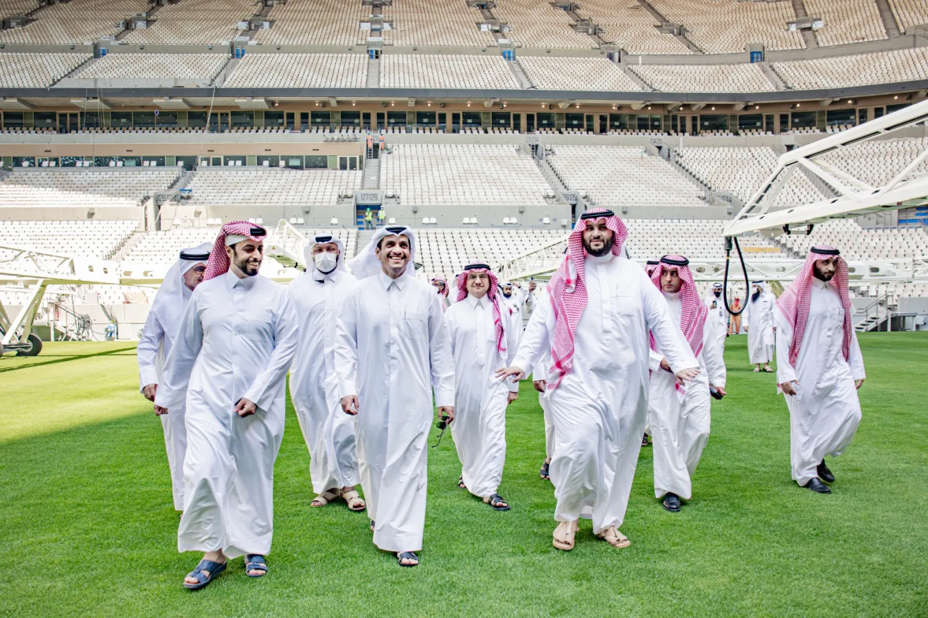 Minister of State and Cabinet Member of the Kingdom of Saudi Arabia visit Qatari Diar